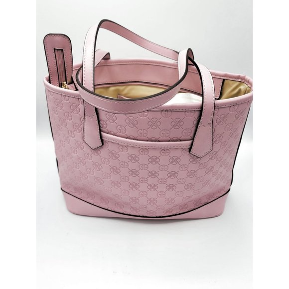 Giani Bernini Gorgeous Debossed Signature Tote with Wristlet - Picture 6 of 12